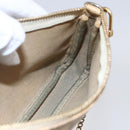 LOUIS VUITTON Damier Azur Mini Pochette Accessoires Pouch N63005 LV Auth 150585-19