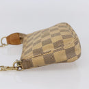 LOUIS VUITTON Damier Azur Mini Pochette Accessoires Pouch N63005 LV Auth 150585-3