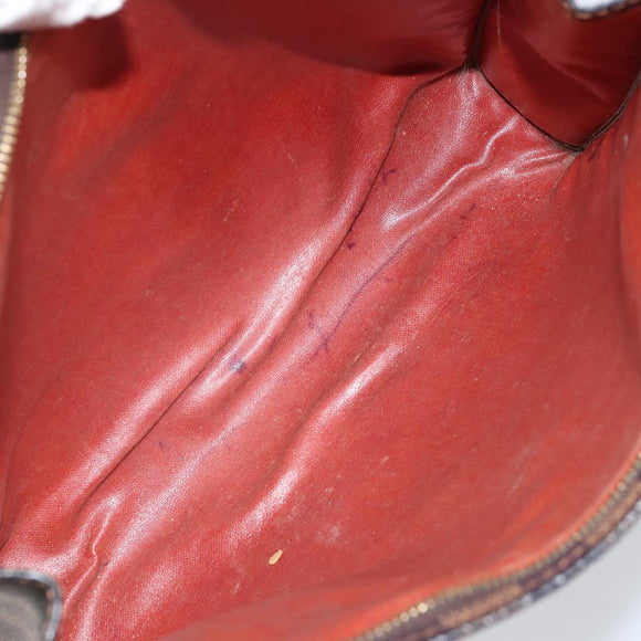 LOUIS VUITTON Damier Ebene Poche Toilette 26 Pouch N47543 LV Auth 150587