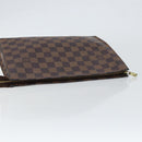 LOUIS VUITTON Damier Ebene Poche Toilette 26 Pouch N47543 LV Auth 150587-5
