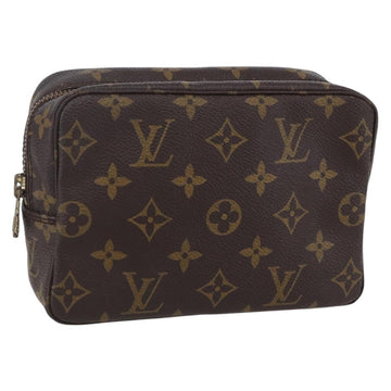 LOUIS VUITTON Monogram Trousse Toilette 18 Pouch M47526 LV Auth 150589