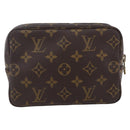 LOUIS VUITTON Monogram Trousse Toilette 18 Pouch M47526 LV Auth 150589-3