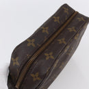 LOUIS VUITTON Monogram Trousse Toilette 18 Pouch M47526 LV Auth 150589-6