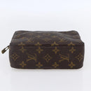 LOUIS VUITTON Monogram Trousse Toilette 18 Pouch M47526 LV Auth 150589-7
