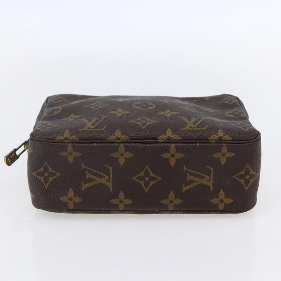 LOUIS VUITTON Monogram Trousse Toilette 18 Pouch M47526 LV Auth 150589