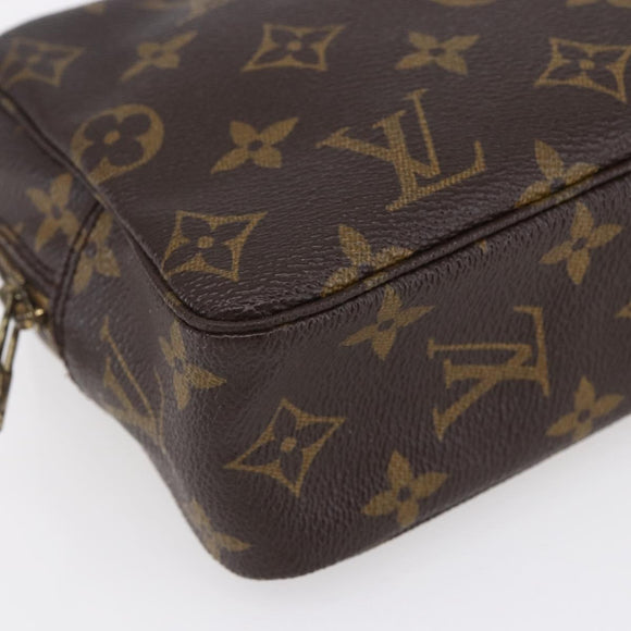 LOUIS VUITTON Monogram Trousse Toilette 18 Pouch M47526 LV Auth 150589