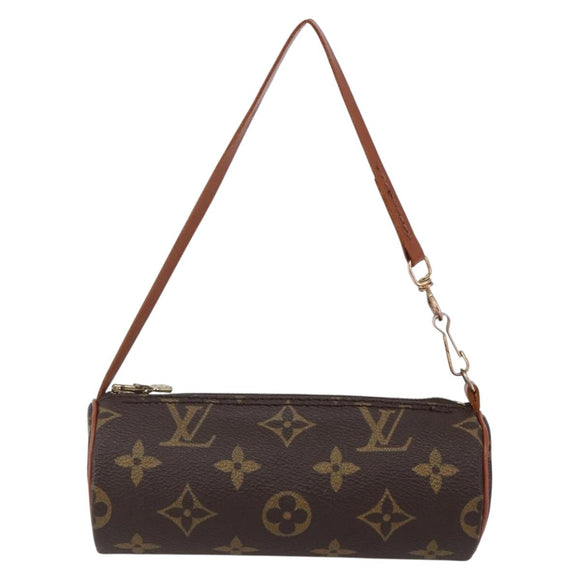 LOUIS VUITTON Monogram Papillon Pouch LV Auth 150590