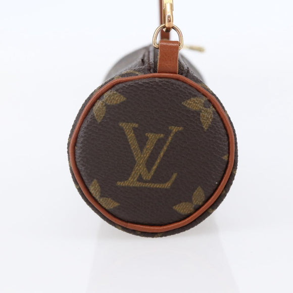 LOUIS VUITTON Monogram Papillon Pouch LV Auth 150590