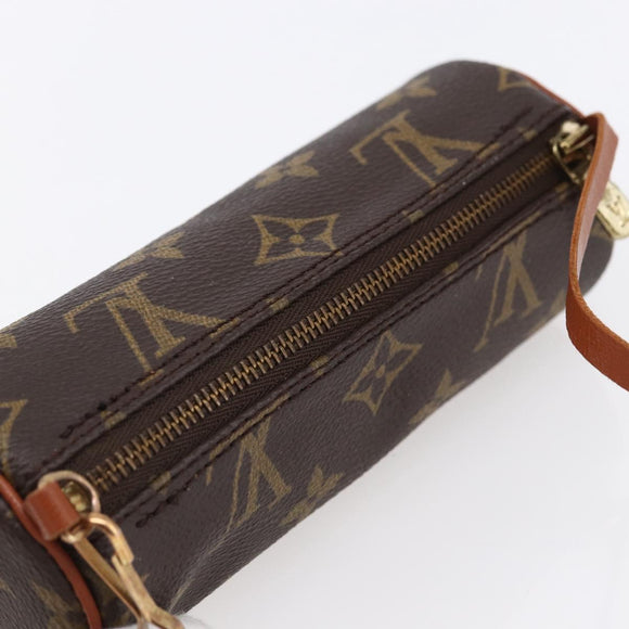 LOUIS VUITTON Monogram Papillon Pouch LV Auth 150590