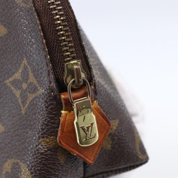 LOUIS VUITTON Monogram Pochette Cosmetic PM Pouch M43998 LV Auth 150591