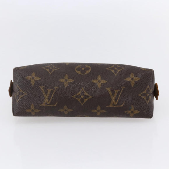 LOUIS VUITTON Monogram Pochette Cosmetic PM Pouch M43998 LV Auth 150591
