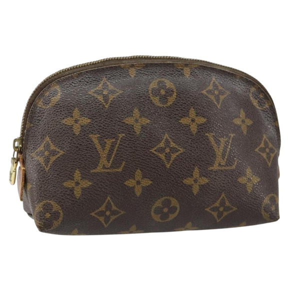 LOUIS VUITTON Monogram Pochette Cosmetic PM Pouch M43998 LV Auth 150592