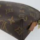 LOUIS VUITTON Monogram Pochette Cosmetic PM Pouch M43998 LV Auth 150592-15