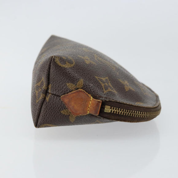 LOUIS VUITTON Monogram Pochette Cosmetic PM Pouch M43998 LV Auth 150592