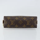 LOUIS VUITTON Monogram Pochette Cosmetic PM Pouch M43998 LV Auth 150592-6