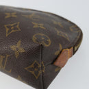 LOUIS VUITTON Monogram Pochette Cosmetic PM Pouch M43998 LV Auth 150592-7