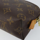 LOUIS VUITTON Monogram Pochette Cosmetic PM Pouch M43998 LV Auth 150593-15