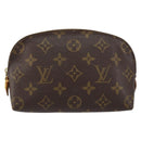 LOUIS VUITTON Monogram Pochette Cosmetic PM Pouch M43998 LV Auth 150593-13