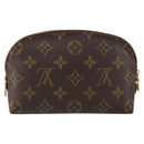 LOUIS VUITTON Monogram Pochette Cosmetic PM Pouch M43998 LV Auth 150593-2