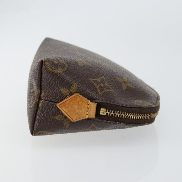 LOUIS VUITTON Monogram Pochette Cosmetic PM Pouch M43998 LV Auth 150593