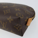 LOUIS VUITTON Monogram Pochette Cosmetic PM Pouch M43998 LV Auth 150593-7
