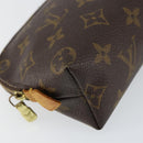 LOUIS VUITTON Monogram Pochette Cosmetic PM Pouch M43998 LV Auth 150593-14