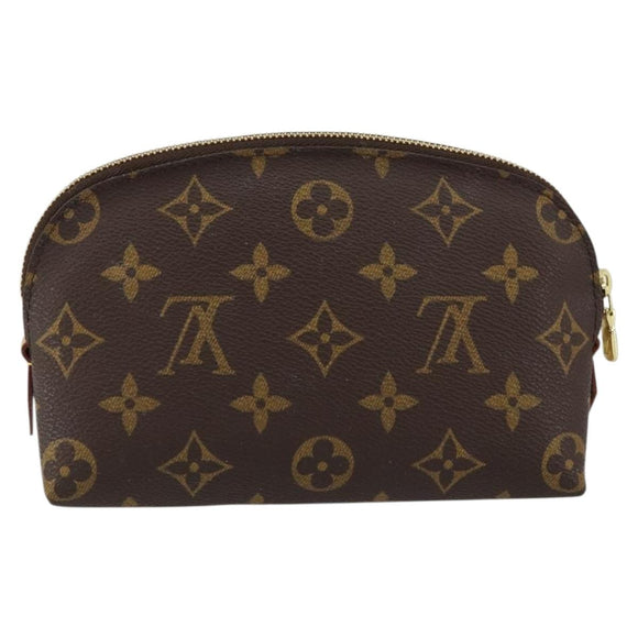 LOUIS VUITTON Monogram Pochette Cosmetic PM Pouch M43998 LV Auth 150594