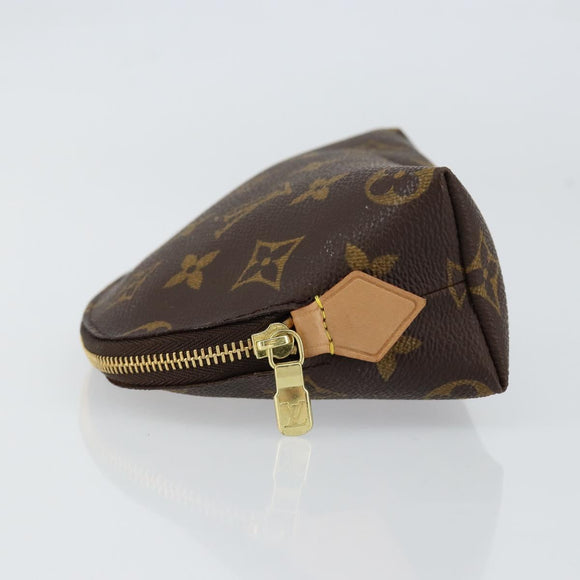 LOUIS VUITTON Monogram Pochette Cosmetic PM Pouch M43998 LV Auth 150594