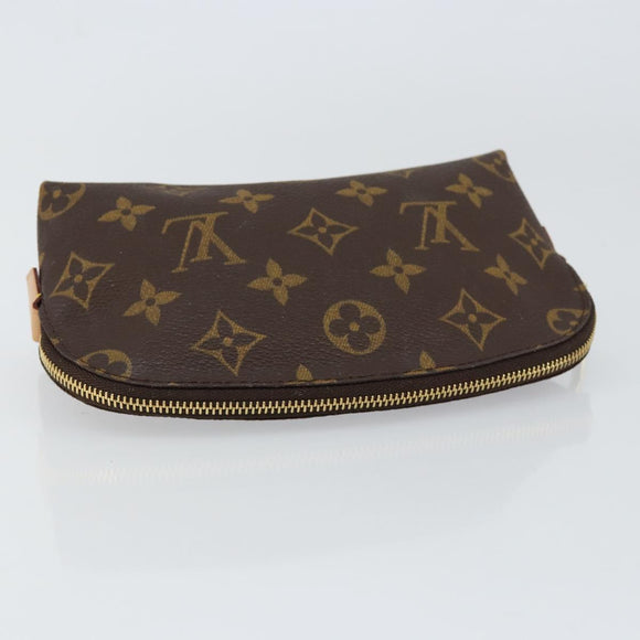 LOUIS VUITTON Monogram Pochette Cosmetic PM Pouch M43998 LV Auth 150594