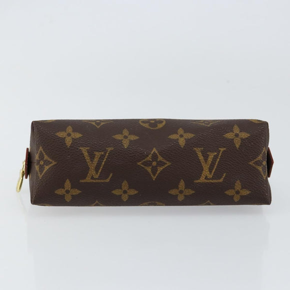 LOUIS VUITTON Monogram Pochette Cosmetic PM Pouch M43998 LV Auth 150594