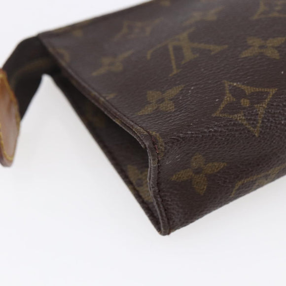 LOUIS VUITTON Monogram Poche Toilette 15 Pouch M47546 LV Auth 150595