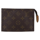 LOUIS VUITTON Monogram Poche Toilette 15 Pouch M47546 LV Auth 150595-13