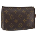 LOUIS VUITTON Monogram Poche Toilette 15 Pouch M47546 LV Auth 150596-1