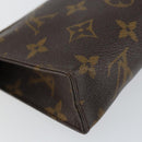 LOUIS VUITTON Monogram Poche Toilette 15 Pouch M47546 LV Auth 150596-16