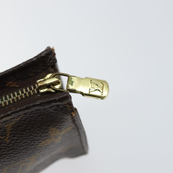LOUIS VUITTON Monogram Poche Toilette 15 Pouch M47546 LV Auth 150596