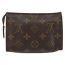 LOUIS VUITTON Monogram Poche Toilette 15 Pouch M47546 LV Auth 150596-2