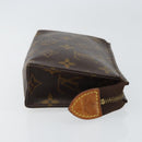 LOUIS VUITTON Monogram Poche Toilette 15 Pouch M47546 LV Auth 150596-3