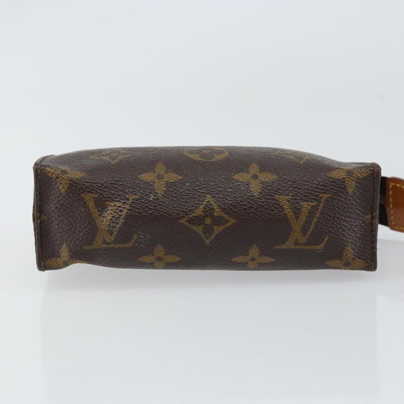 LOUIS VUITTON Monogram Poche Toilette 15 Pouch M47546 LV Auth 150596