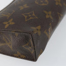 LOUIS VUITTON Monogram Poche Toilette 15 Pouch M47546 LV Auth 150596-14