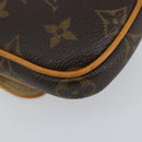 LOUIS VUITTON Monogram Pochette turum Pouch M60020 LV Auth 150599-16