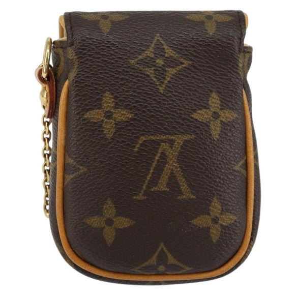 LOUIS VUITTON Monogram Pochette turum Pouch M60020 LV Auth 150599