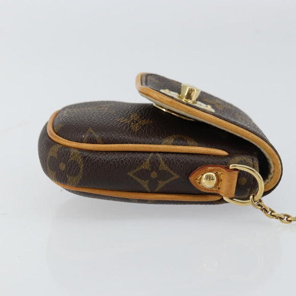 LOUIS VUITTON Monogram Pochette turum Pouch M60020 LV Auth 150599