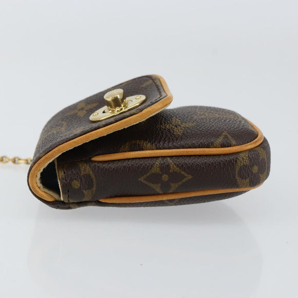 LOUIS VUITTON Monogram Pochette turum Pouch M60020 LV Auth 150599