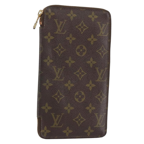 LOUIS VUITTON Monogram Organizer De Voyage Travel Case M60119 LV Auth 150601