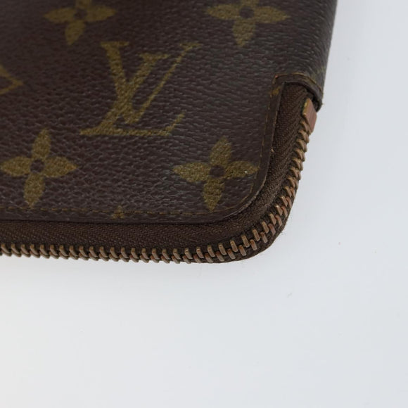 LOUIS VUITTON Monogram Organizer De Voyage Travel Case M60119 LV Auth 150601