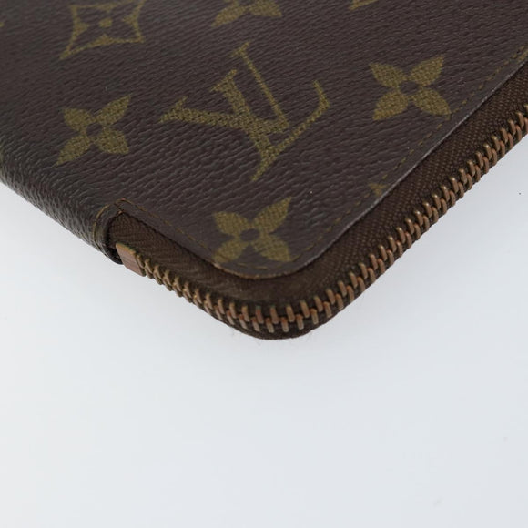 LOUIS VUITTON Monogram Organizer De Voyage Travel Case M60119 LV Auth 150601