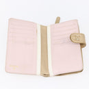 CHANEL Matelasse Compact Wallet Leather Gold CC Auth 150602-9