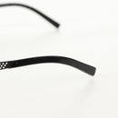 PRADA Sunglasses metal Black SPR511 Auth 150604V-17