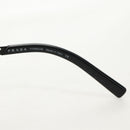 PRADA Sunglasses metal Black SPR511 Auth 150604V-18