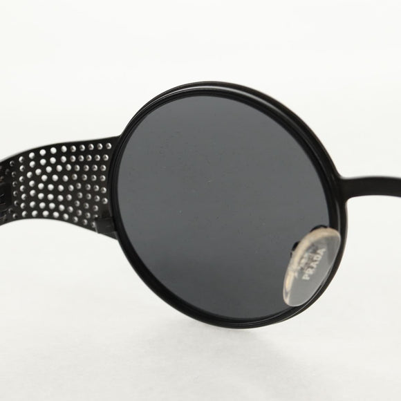 PRADA Sunglasses metal Black SPR511 Auth 150604V